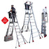 Escalera Faraone PLS con plataforma regulable