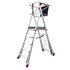Escalera Faraone PLS con plataforma regulable