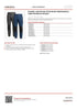 Pantalón de trabajo Juba FX155GY KINETIC