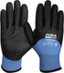 Guante de protección Juba H5130HCW ICE BLUE costuras nylon interior