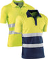 Polo de alta visibilidad Juba HV720 GALES transpirable manga corta