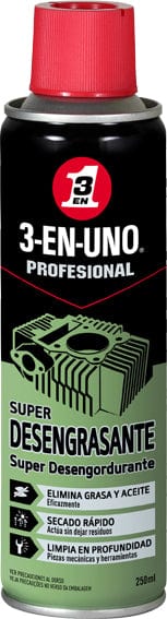 Pack de 6 unidades / 250ml 3en1 Aceite Desengrasante