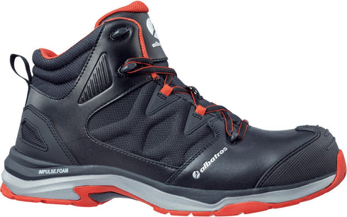 39 Albatros Ultratrail Black Mid S3 ESD HRO SRC