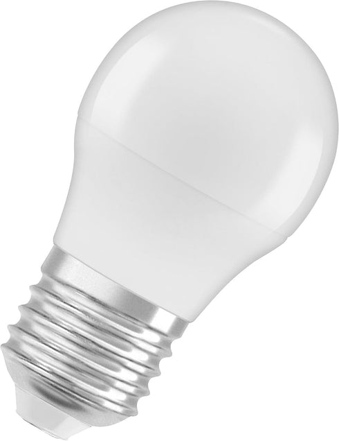 Bombilla LED esférica E27 4,9W 470lm 2700K