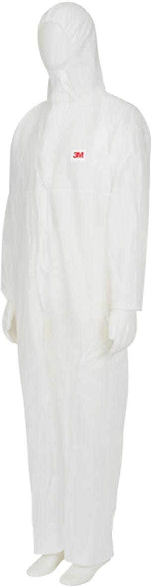 Blanco / L Buzo Desechable de Protección CAT I 3M™ 4500