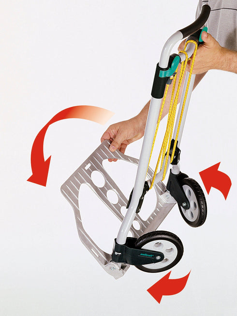Carro de Transporte Plegable Wolfcraft TS 600 | 70kg, Ligero |
