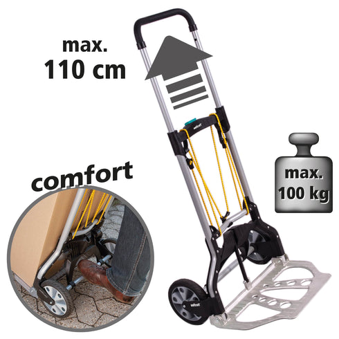 Wolfcraft TS 850 - Carro Transporte Plegable 100kg