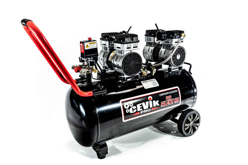3 HP / 80L Compresor silencioso 80L 3HP Cevik