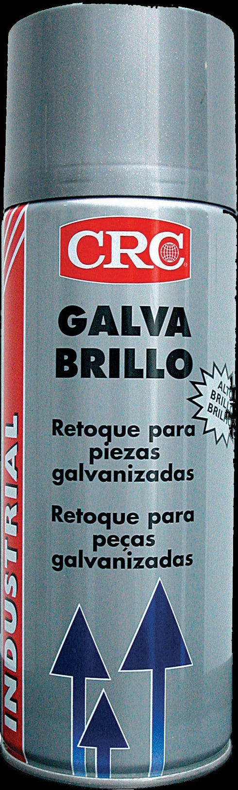 Pack de 12 unidades / 400ml Galvanizado frío CRC GALVA BRILLO