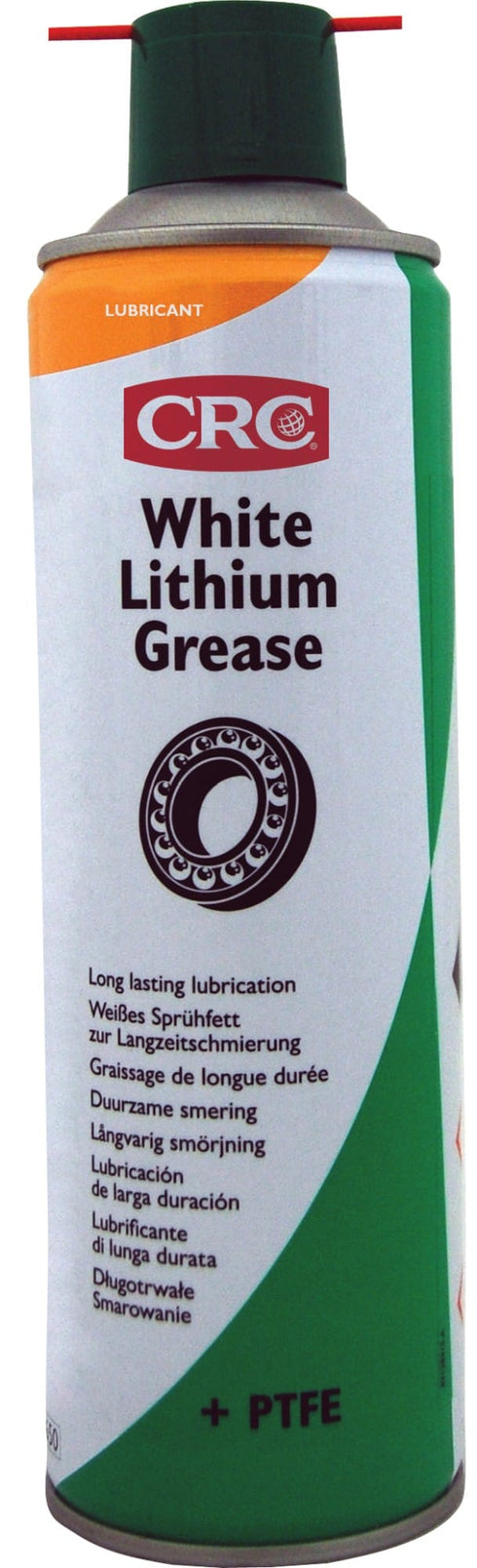 Pack de 12 unidades / 500ml Grasa Litio PTFE CRC White Lithium