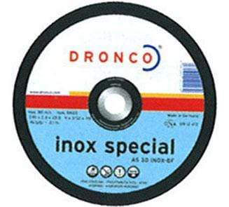 125mm / 25 Disco de desbaste Dronco AS30S INOX
