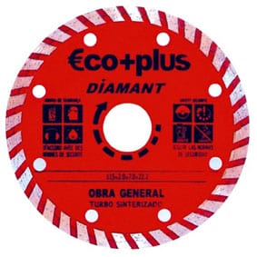 115x7mm Disco de Diamante Turbo Eco Plus Abratools