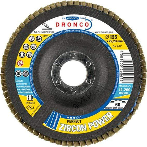 115mm / 40 / 10 Disco Zircon Power Dronco