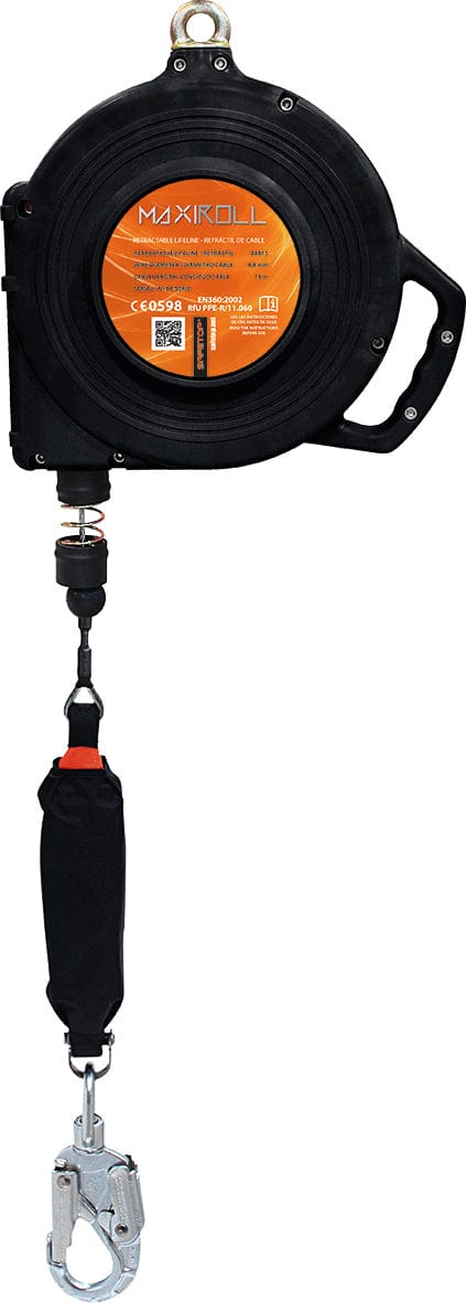 10m / EN360 Enrollador Safetop Maxiroll | Anticaídas retractil