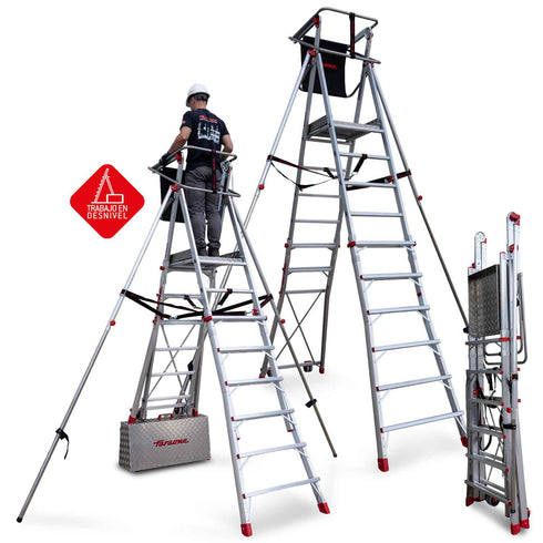 Escalera Faraone PLS regulable