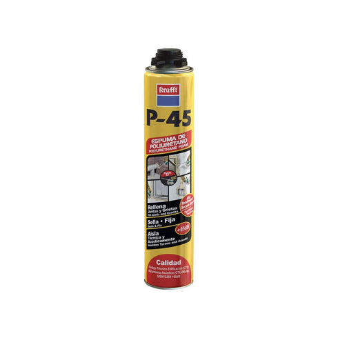 EN 12354 Espuma PU P-45 Pistola 750 ml | Incremental