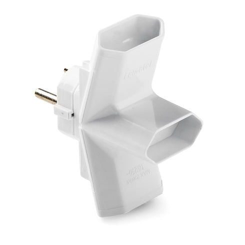 Adaptador triple 10A Famatel 1209