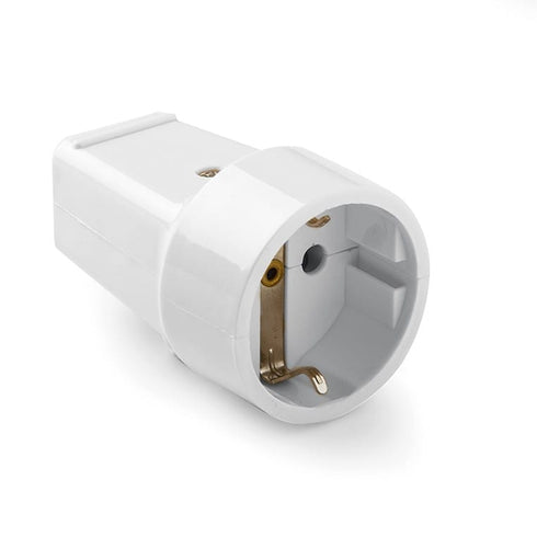 Pack de 30 unidades / Blanco Marfil Base móvil 16A Famatel 2101 2P+T