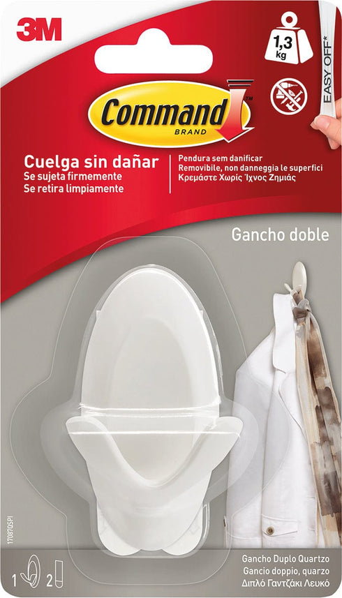 Pack de 6 unidades Gancho Command 17087Q de 3M