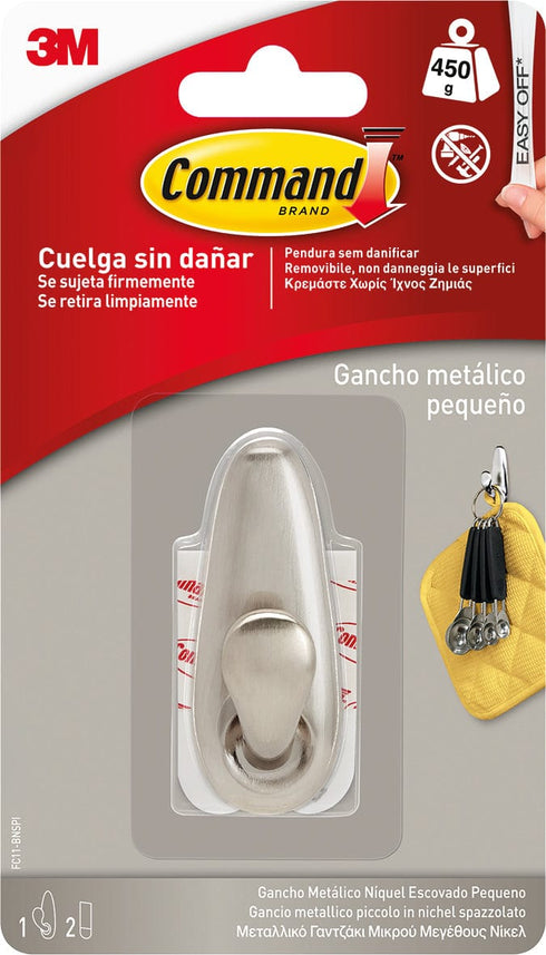 Pack de 6 unidades Gancho Command FC11BN de 3M