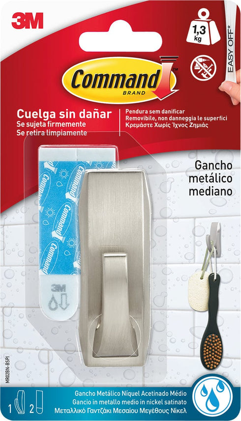 Pack de 6 unidades Gancho Command MR02BNB de 3M