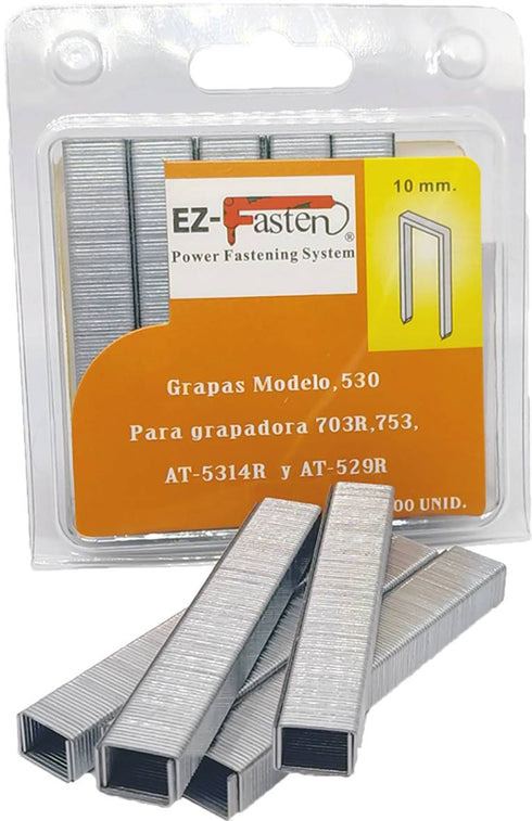 06 / 1000 / Blister Grapas para tapicería 530 Ez-Fasten
