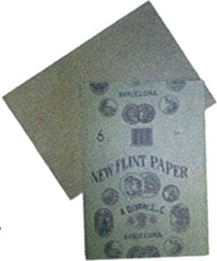 230x280mm / 180 Lija de mano papel medallas de Flexovit