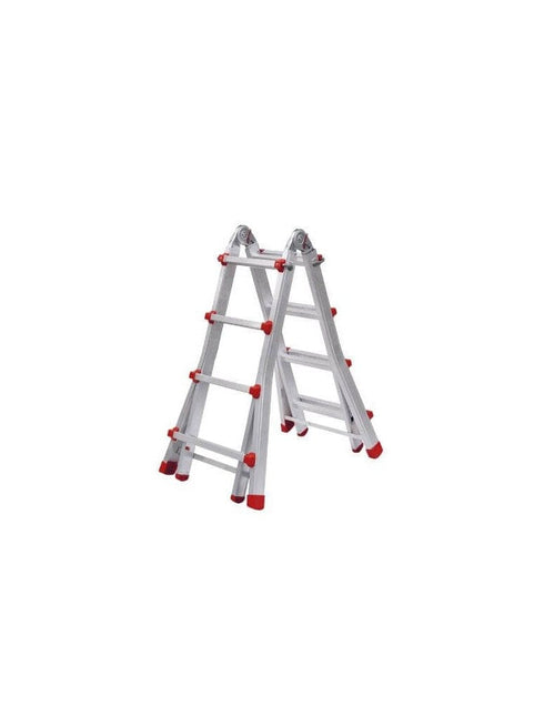 4x4 peldaños / EN 131 Escalera Telescópica M75 EN131 | 4 Tramos Multiusos