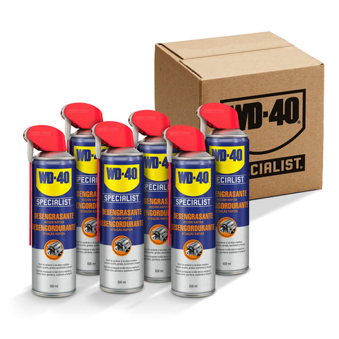 500ml / Pack de 6 unidades Pack de 6 unidades Desengrasante WD 40 Specialist