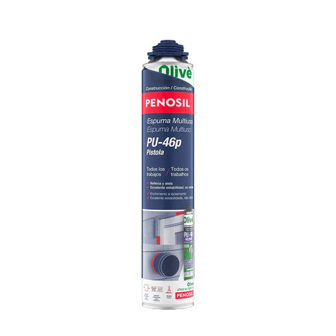 Penosil PU 46 aislante multiuso 750ml caja de 12 botes