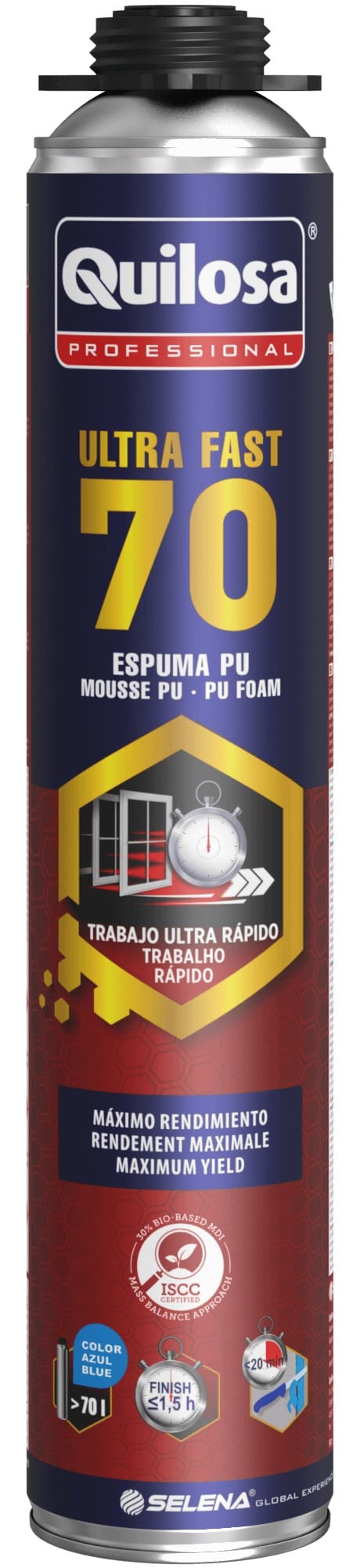 Espuma PU Ultra Fast 70 Quilosa