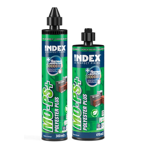 Resina Polyester INDEX MO-PS+ — Fijación Química de Cargas Altas sin Estireno
