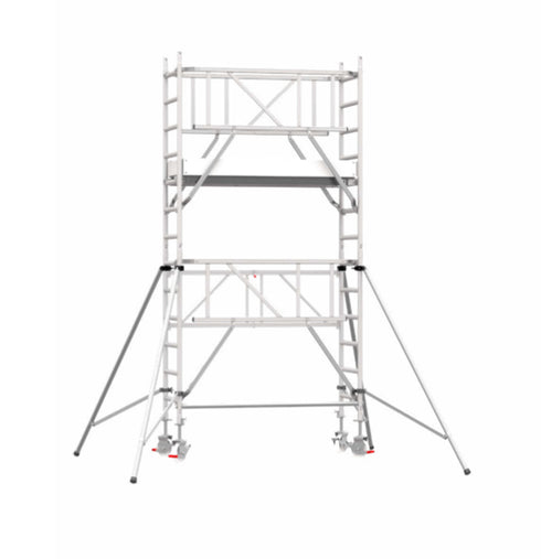 2.80-4.80m Scafline Andamio de base plegable Eco