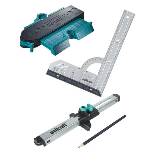 Set Wolfcraft para Instalación de Suelos Laminados y Diseño