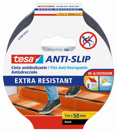 Cinta antideslizante tesa 25mm x 5m