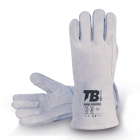 9 / Gris Guante soldador 960G PROXIMA serraje vacuno Kevlar EN 12477 tipo A | Tomasbodero · Incremental.