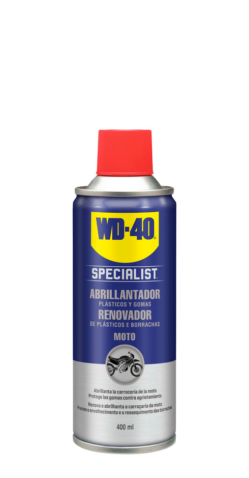 400ml / 1 unidad Abrillantador plásticos moto WD40