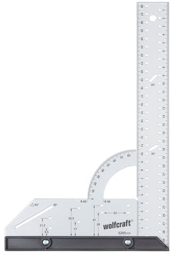 Escuadra universal 500mm 5206000 Wolfcraft