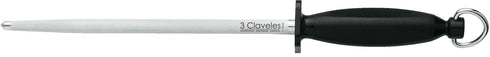 10"  25cm Chaira Redonda Cromo Duro 3 Claveles