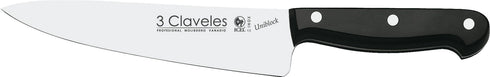 Pack de 6 unidades / 20cm Cuchillo cocinero 3 Claveles Uniblock