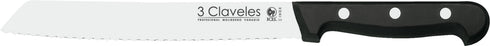 Pack de 6 unidades / 20cm Cuchillo panadero 3 Claveles