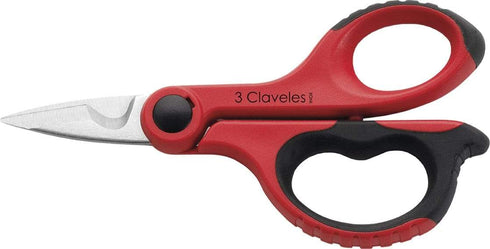 6.0"  15cm Tijeras Electricista modelo 153 de 3 Claveles