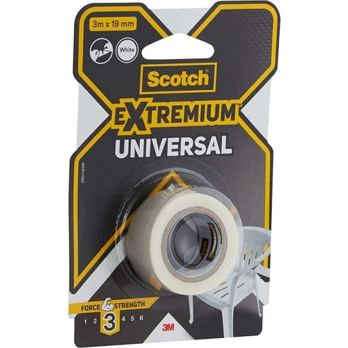 3m x 19 mm / Blanco Cinta americana 3M Scotch Extremium Universal