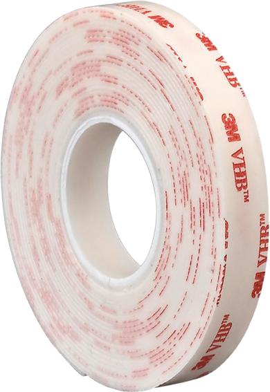 19mm x 3m 3M VHB 4952PBL 19mm x 3m | Cinta Doble Cara Espuma Acrílica