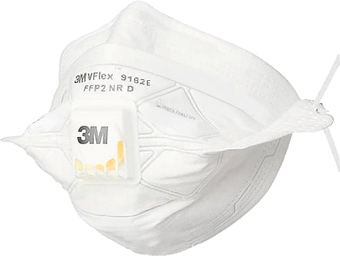 Pack de 15 unidades / FFP2 Mascarilla 3M VFlex con Válvula | FFP2/FFP3 EN 149 para Polvo y Aerosoles