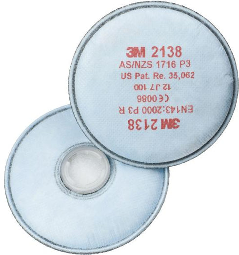 Pack de 20 unidades Filtros 3M 2138 P3 VO GA