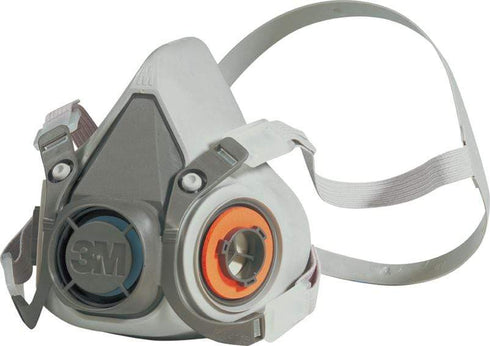 Máscara Reutilizable 3M 6200 Talla M | EN 140 Sin Filtros, Conexión Bayoneta