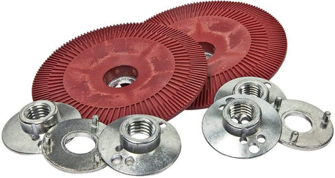 115mm Plato Estriado Rojo 3M | Limpieza y Desbaste de Superficies