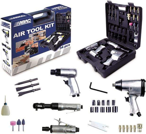 Kit de Herramientas Neumaticas Abac AirTool de 34 Piezas