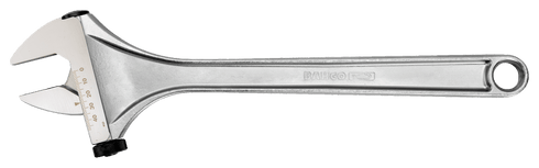 91C / 6" Llave Inglesa Bahco Moleta Lateral Cromada | Calidad Profesional